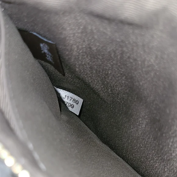 Coach Grey Ombre Double Zippered Textured Leather Wristlet - Picture 8 of 8